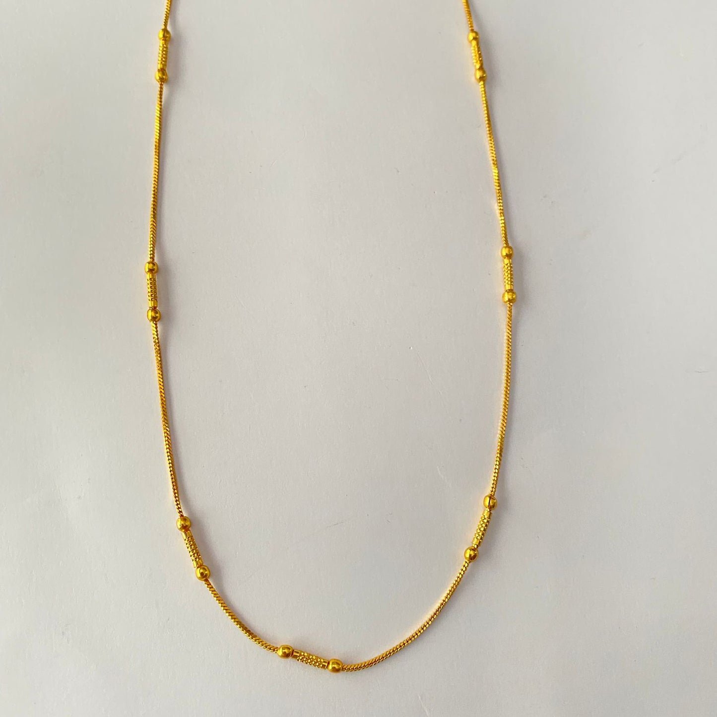 Long Gold Plated Chain