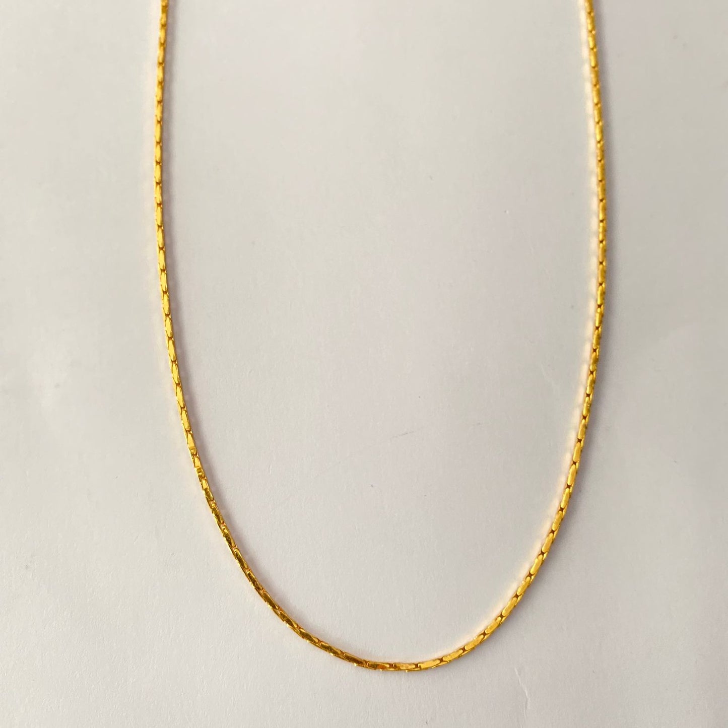 Sleek New Design Gold Plated Chain