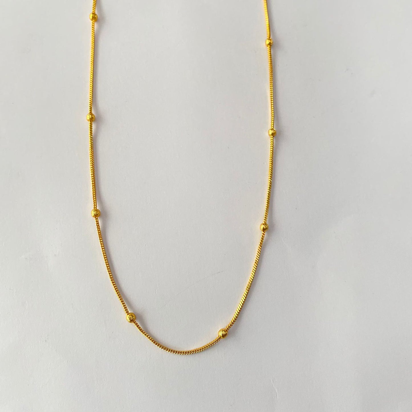 Gold Plated Long Chain