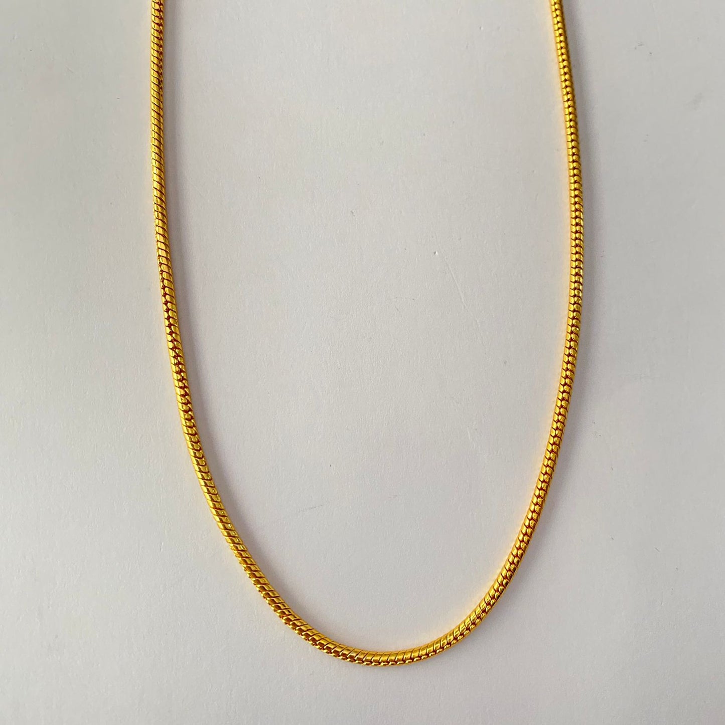 Gold Plated Plain Chain