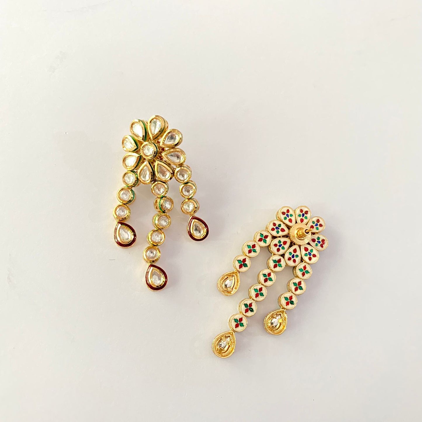 Kundan Gold Plated Earring