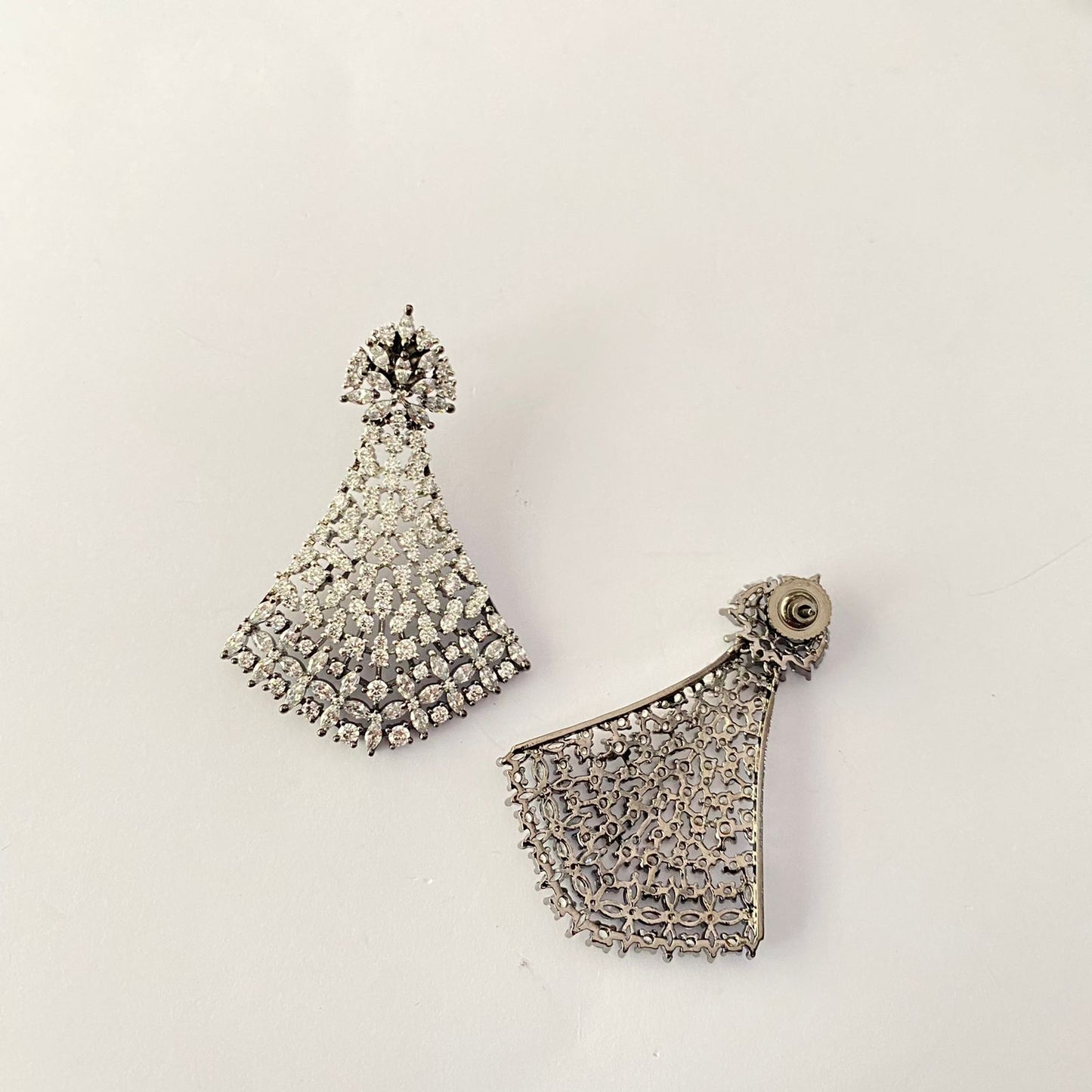 victorian ad stone big chokar necklace set