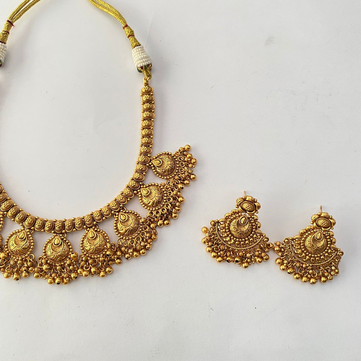 Gold Plated Necklace Set