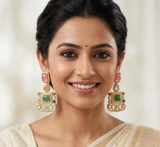 Sabysachi Inspired Earring