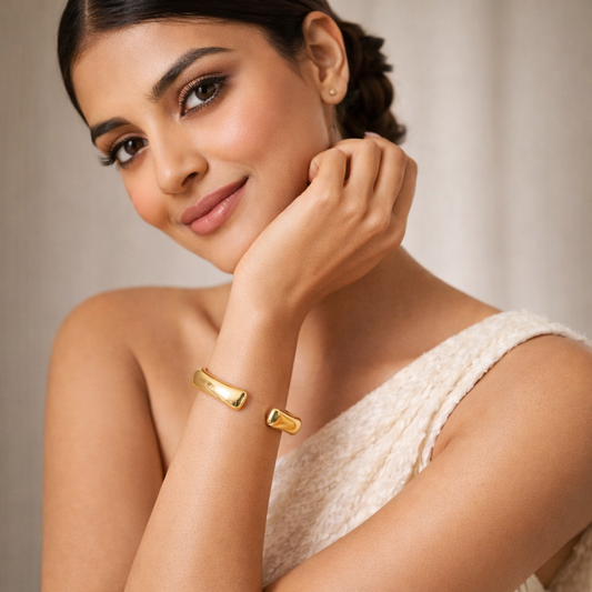 Gold Plated latest design openable Bracelet