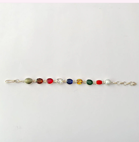 Pure Silver Multi  Bracelet Rakhi