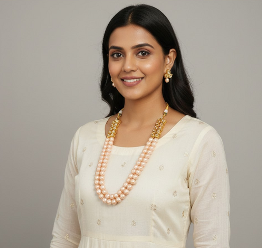 Kundan Polki Necklace set