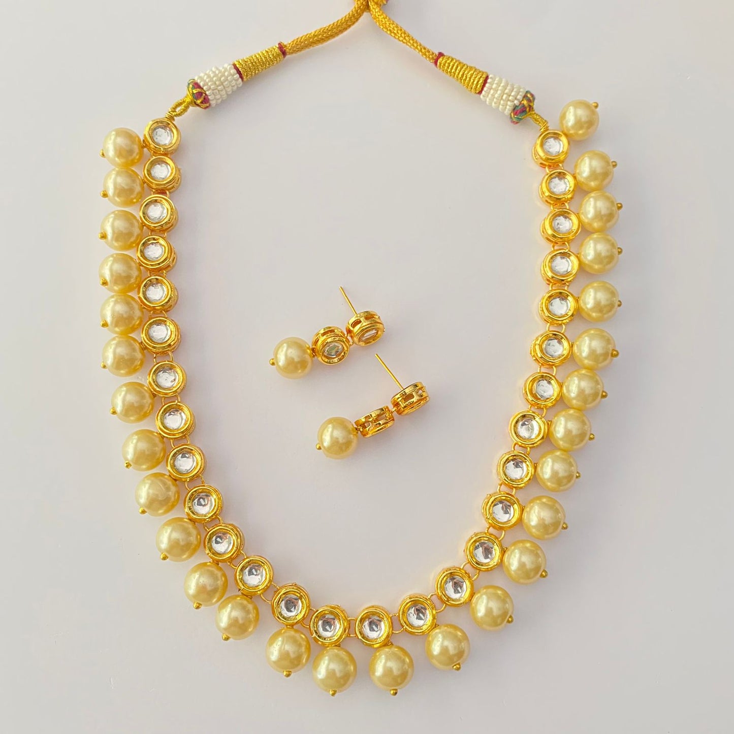 KUNDAN POLKI NECKLACE