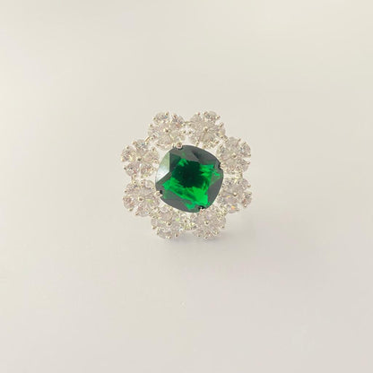 Emerald Diamond Latest Classic Ring