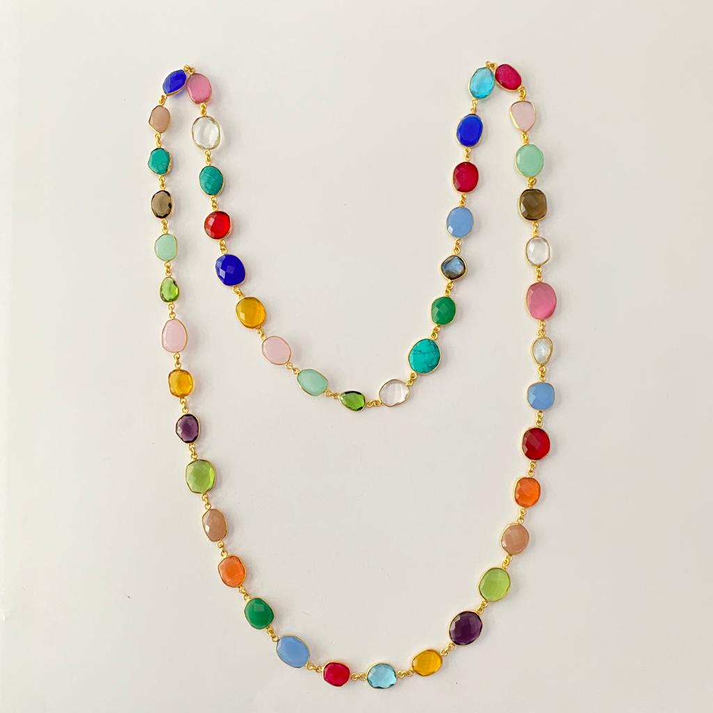 Multi Long Necklace For Western