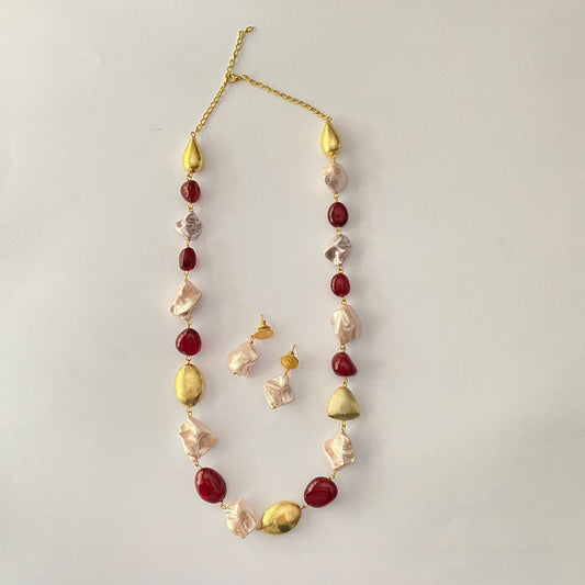 Baruk Mala Necklaces With Earring