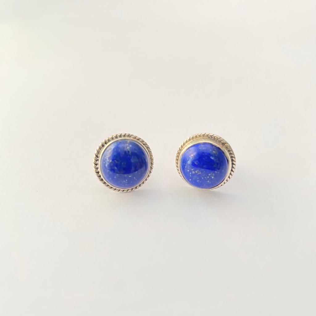 Pure Silver 92.5  With Blue Stone Latest Design For women