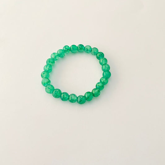 Green Crystal Stone Bracelet.