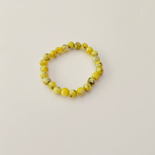 Yellow Jasper Stone Bracelet