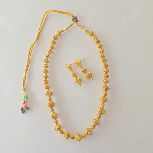 Gold Plated Traditional Latest Design Mala