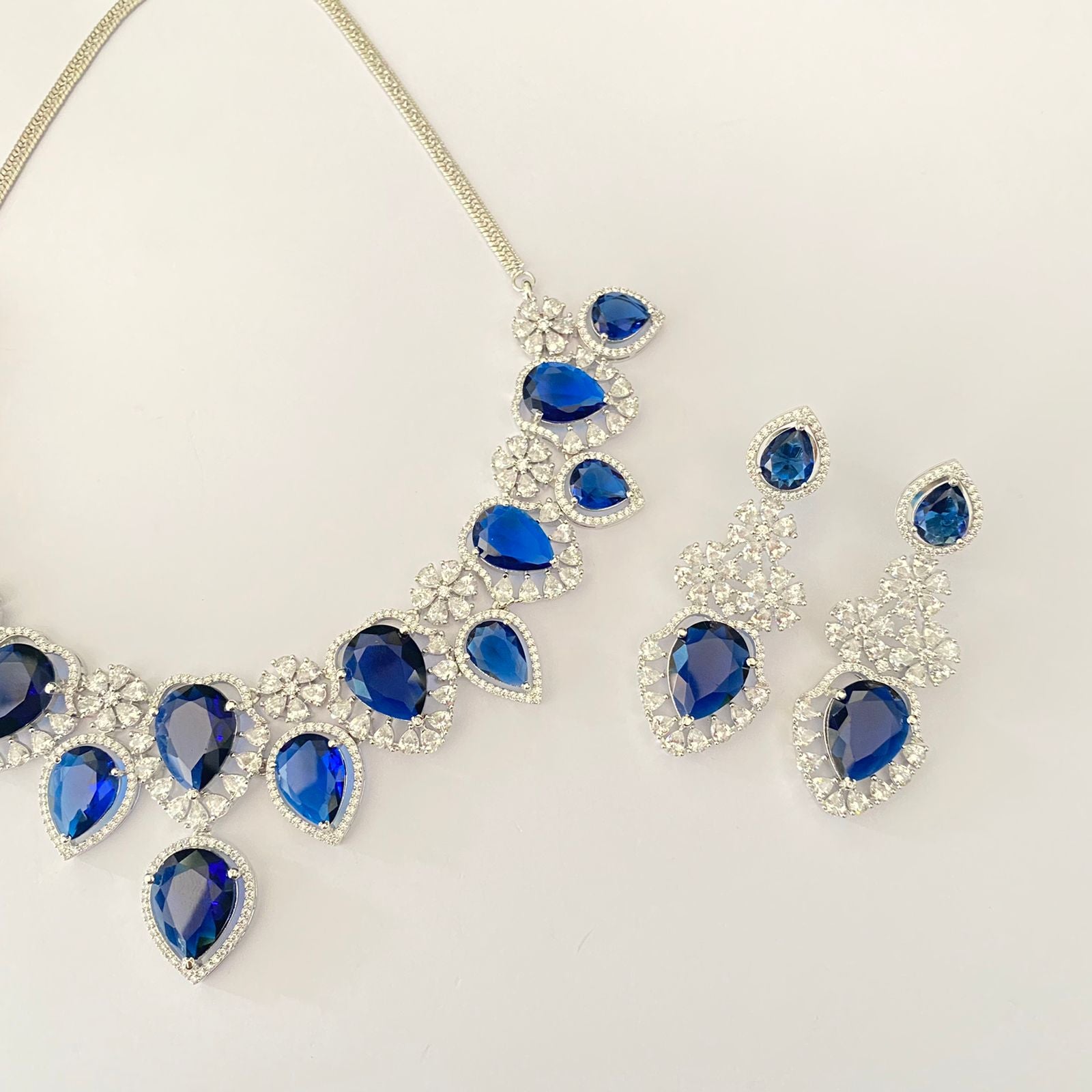 Art Deco Aquamarine and Diamond Necklace – Joseph Saidian & Sons