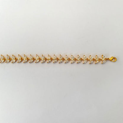 Diamond Gold Plated Bracelet