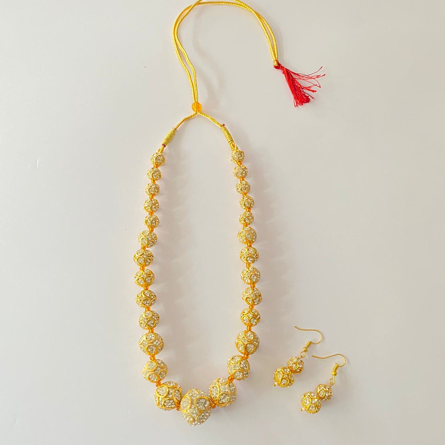 Gold Plated Matar Mala