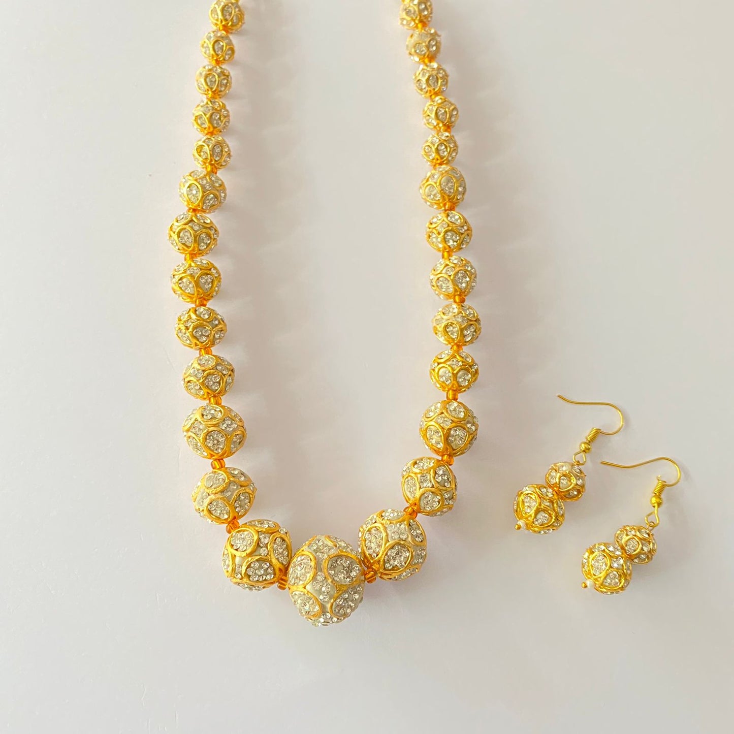 Gold Plated Matar Mala