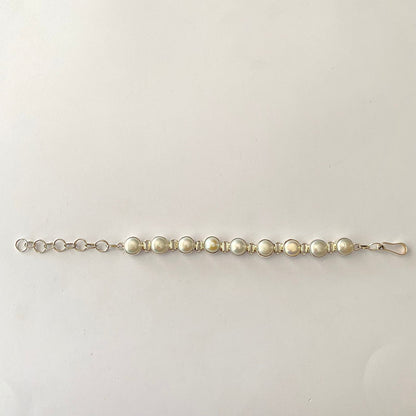 Pure Silver 92.5 Pearl Bracelet