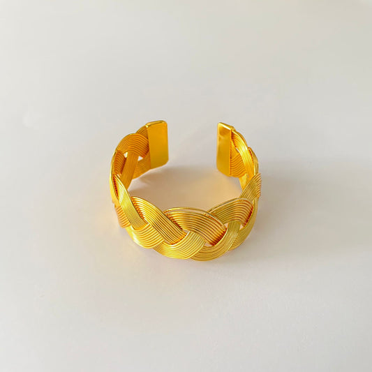 Openable Gold Plated Bracelet