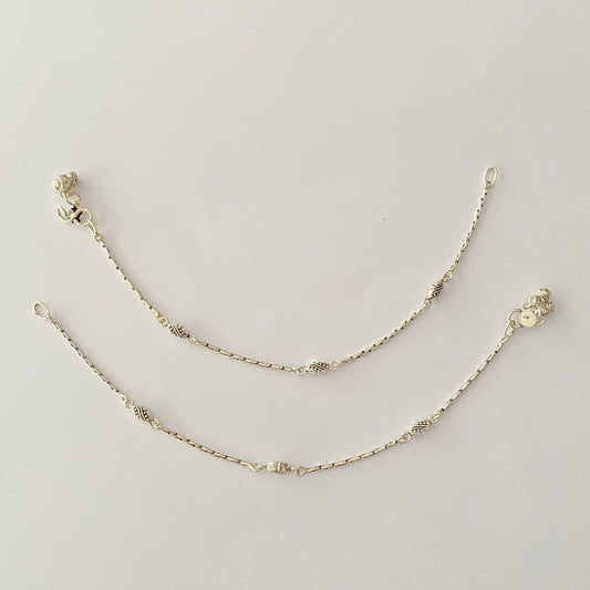 Pure Silver 92.5 Anklet