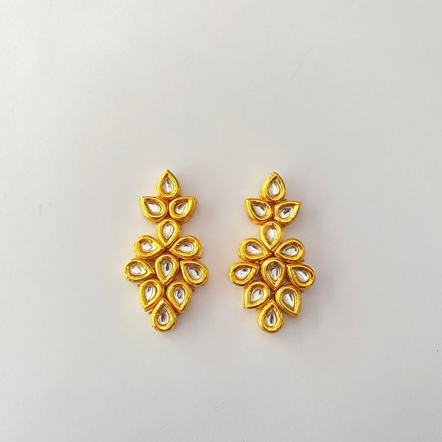 Gold Plated KUndan Earring