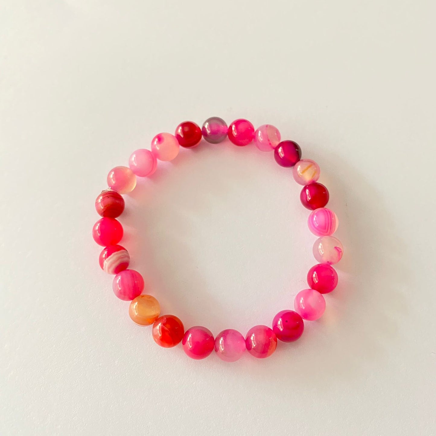 Pink Multi Stone Bracelet