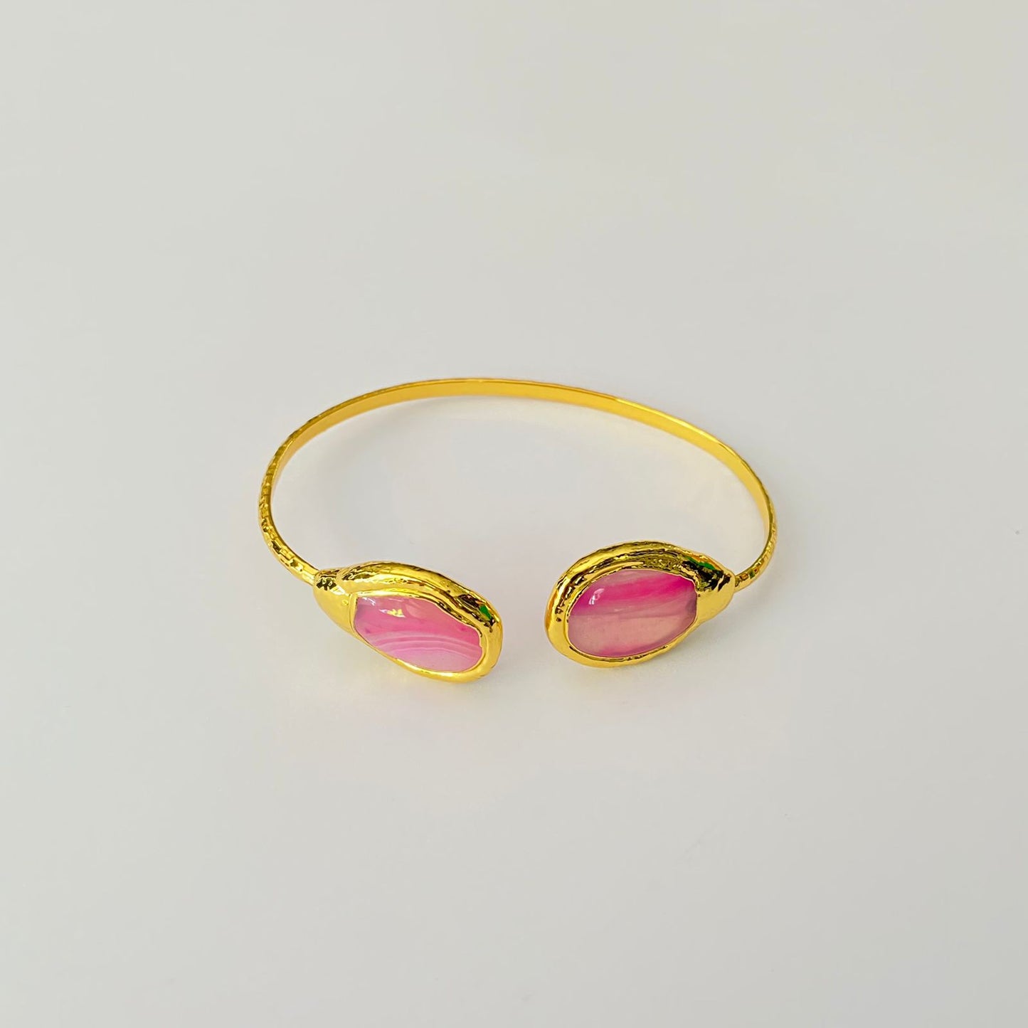 Gold Plated Ruby Bracelet