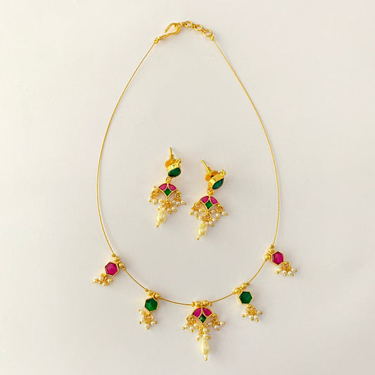 Gold Plated Multi Necklace