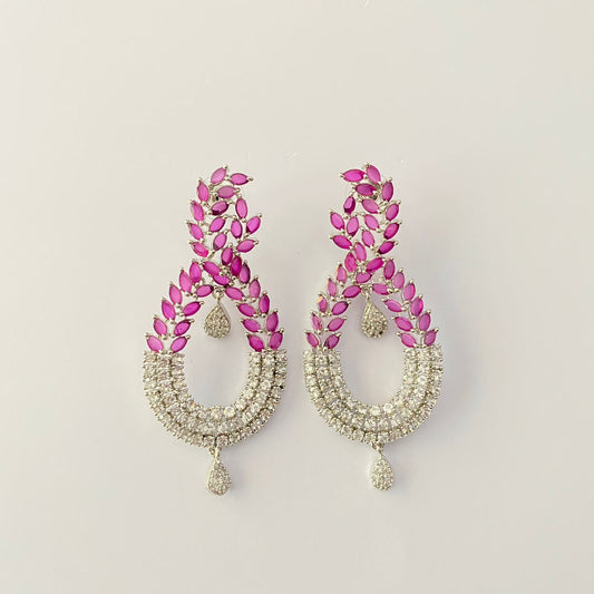 Baby Pink Diamond Earring