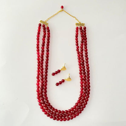 Ruby Stone Necklace