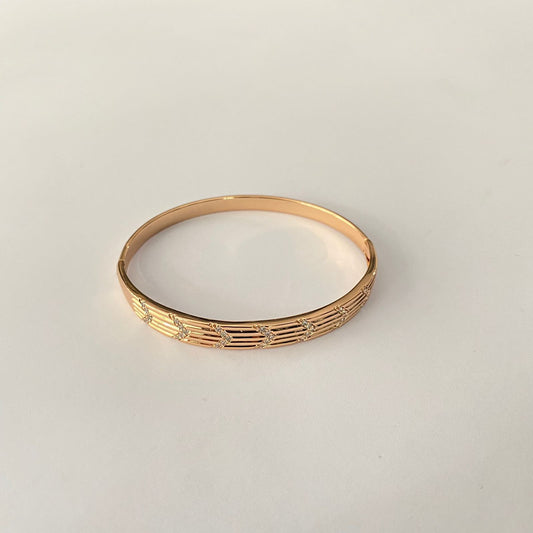 Diamond Rose Gold Plated Bracelet