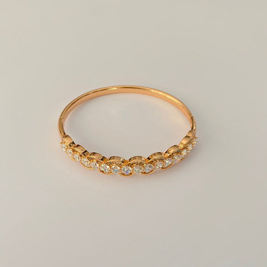 Diamond Rose Gold Plated Bracelet