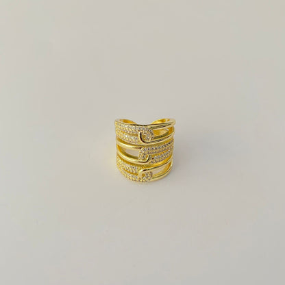 Gold Plated Band Ring