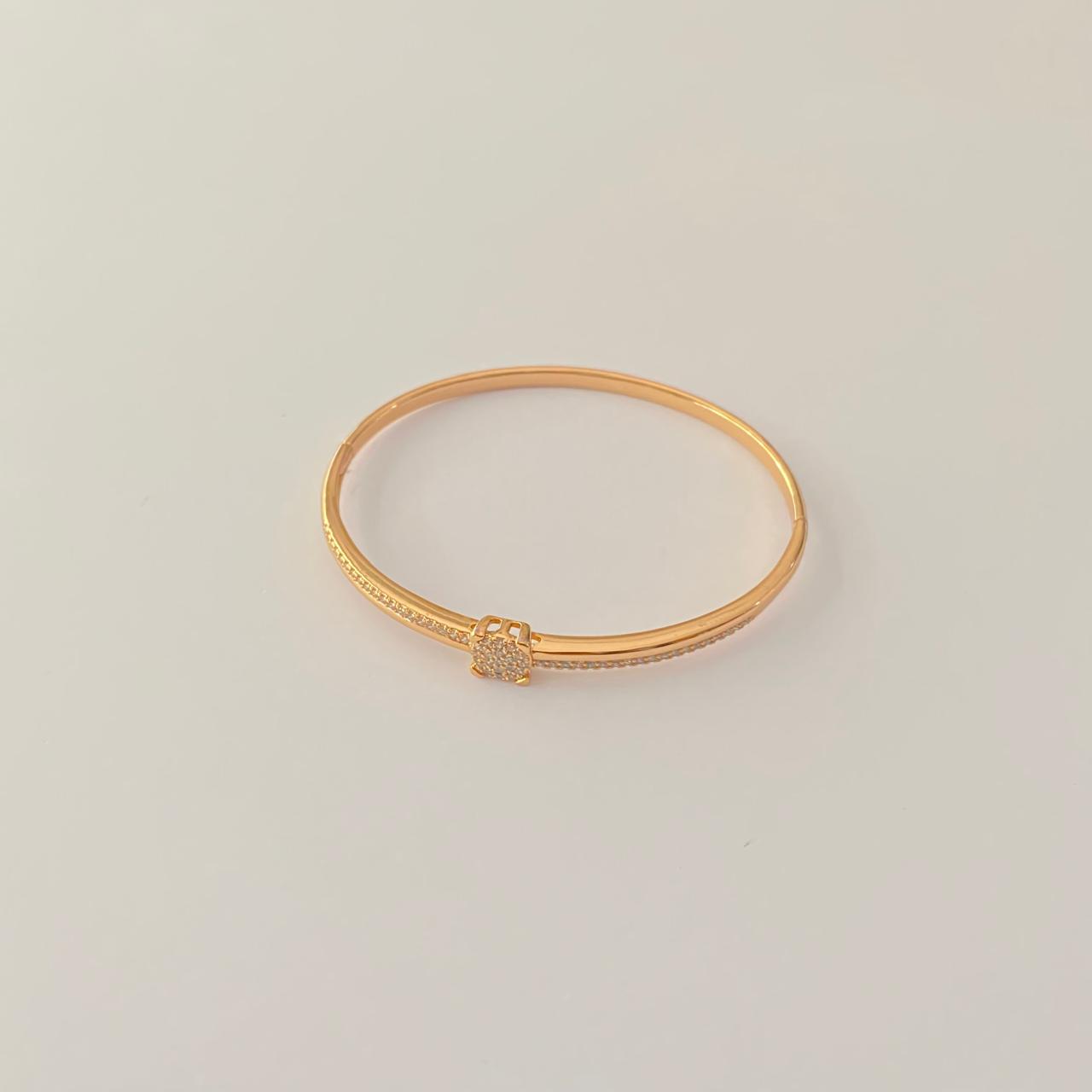 Gold Plated Diamond classic Bracelet