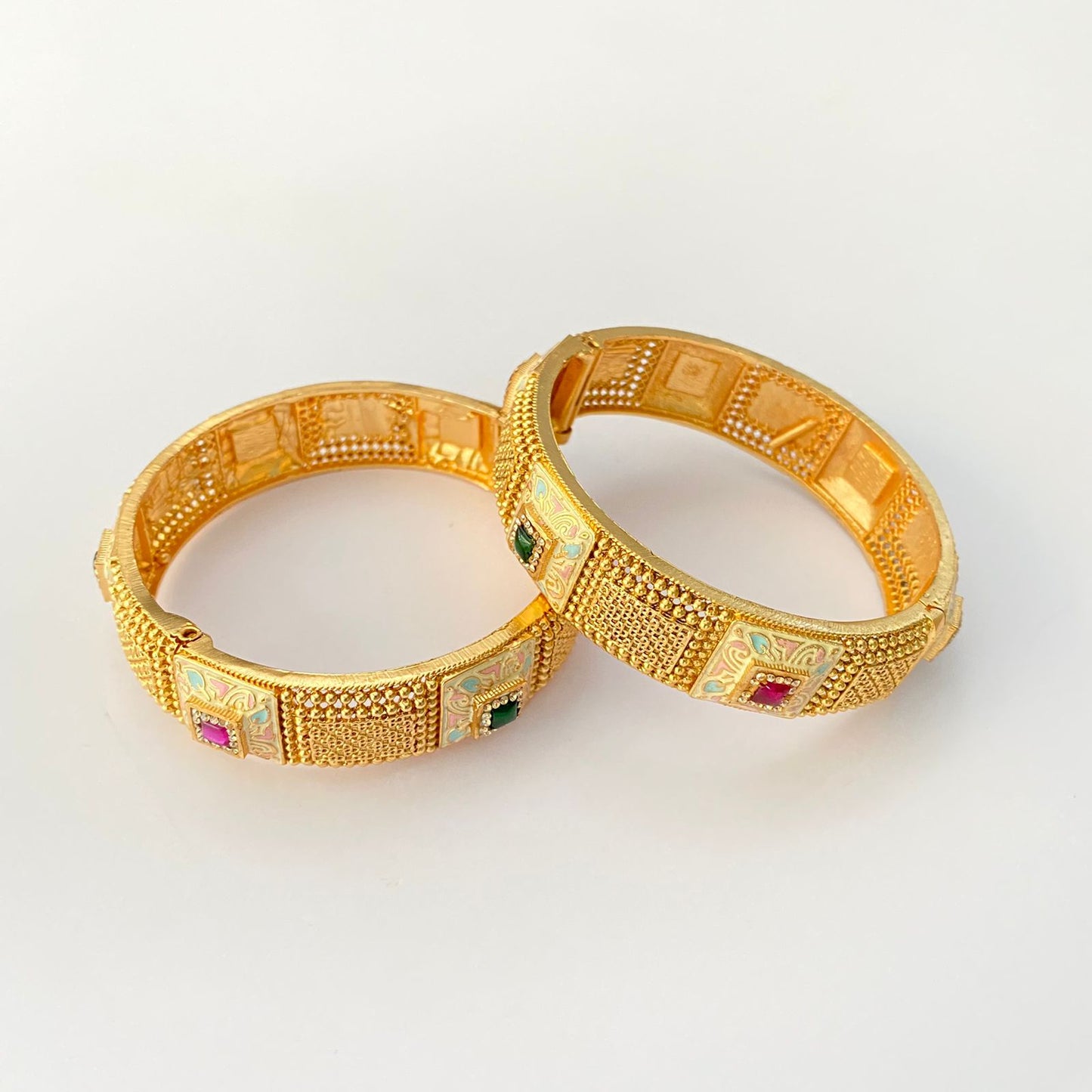 Gold Plated New Traditional Bangle