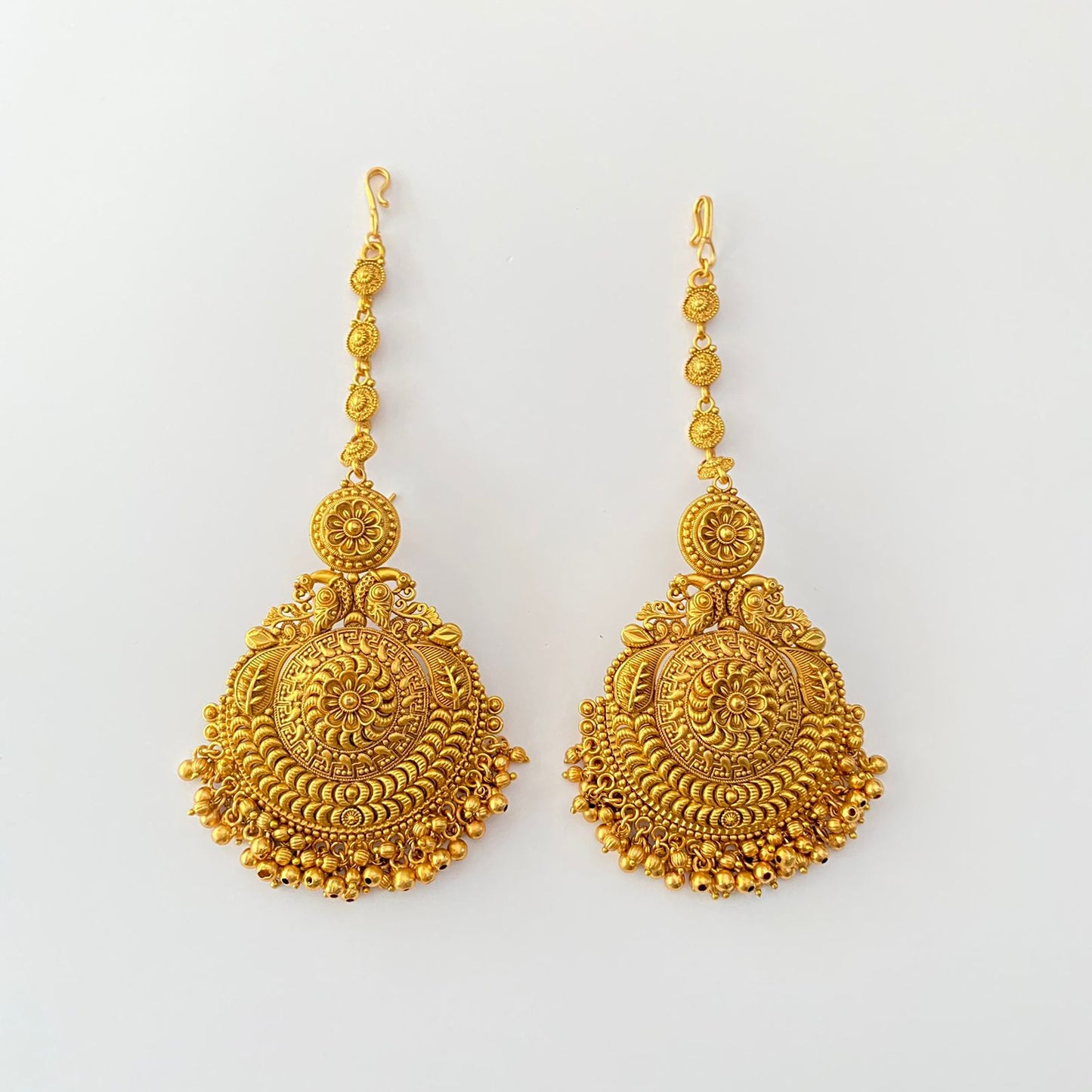 Kaan Chain Gold Plated Earring