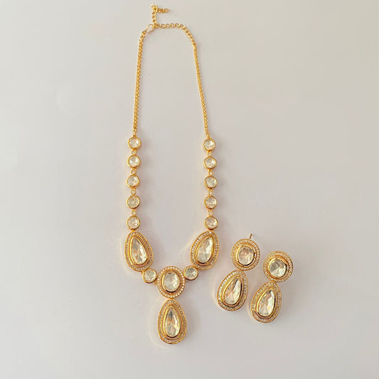 Polki Necklace Set