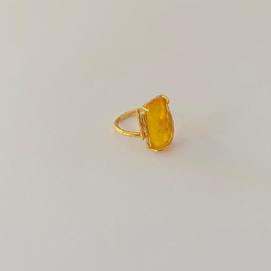 Yellow Gold Plated Ring