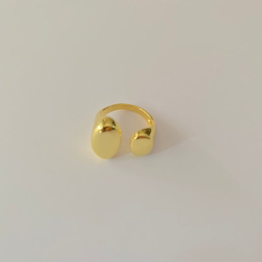 Western Golden Adjustable Ring