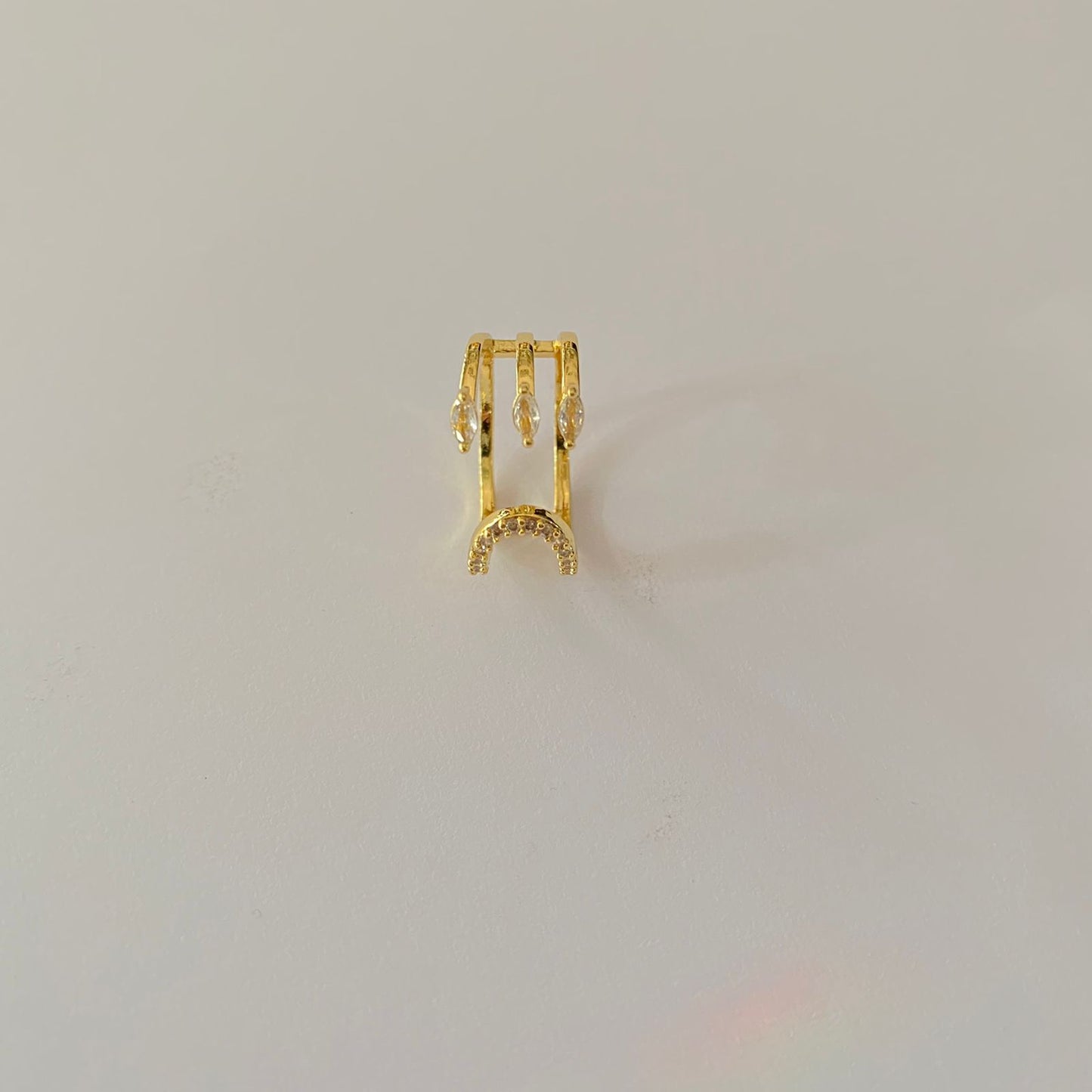 Fashionable Adjustable Golden  Ring