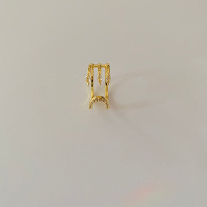 Fashionable Adjustable Golden  Ring