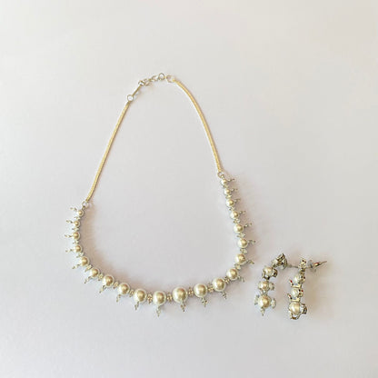 Pearl Necklace Set