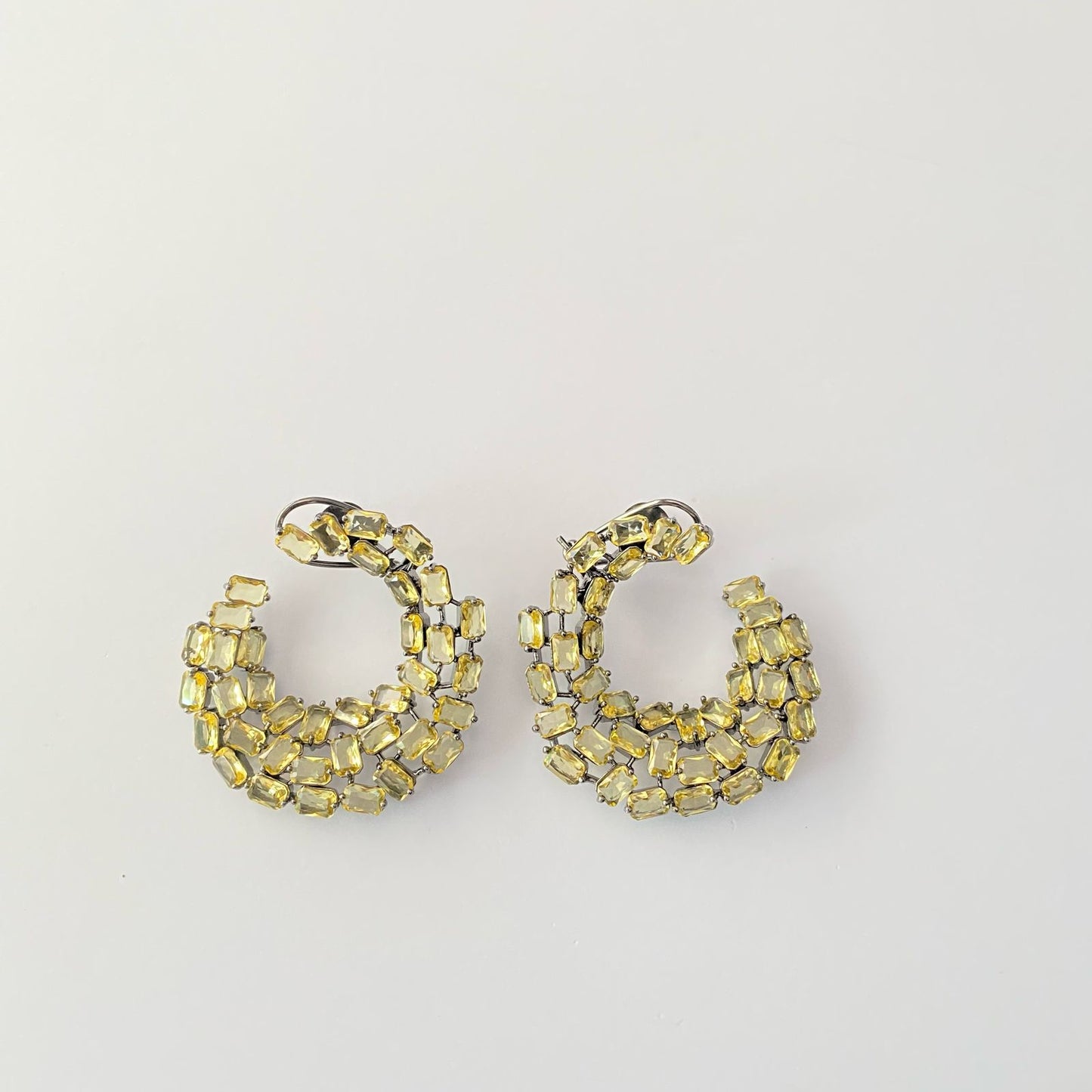 Oxidised Diamond Stud
