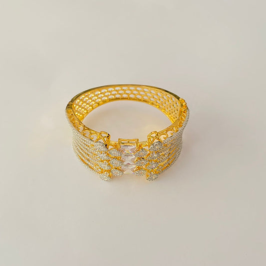 Gold Plated Diamond Bracelet