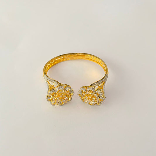 Gold Plated Diamond Bracelet