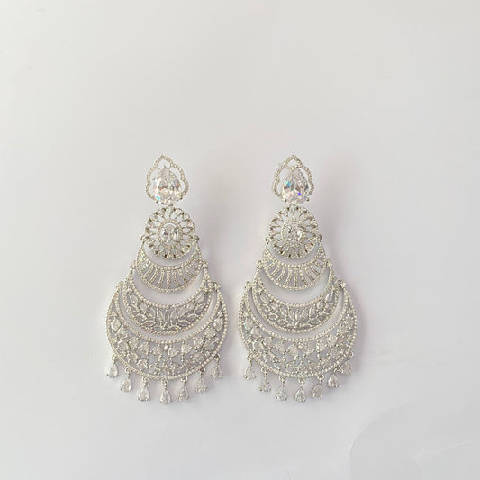 Gold Plated Diamond Earring