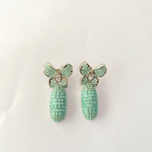 Flower Design Earring