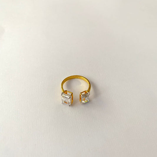 Gold Plated Pure Silver Ring